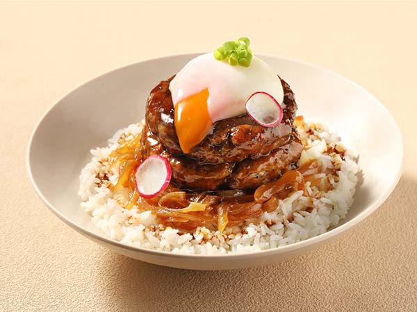 大阪手作雙層漢堡肉飯